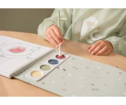 Libro para Colorear con Acuarelas Little Farm