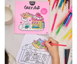 Libro para Colorear Cozy Art Kawai