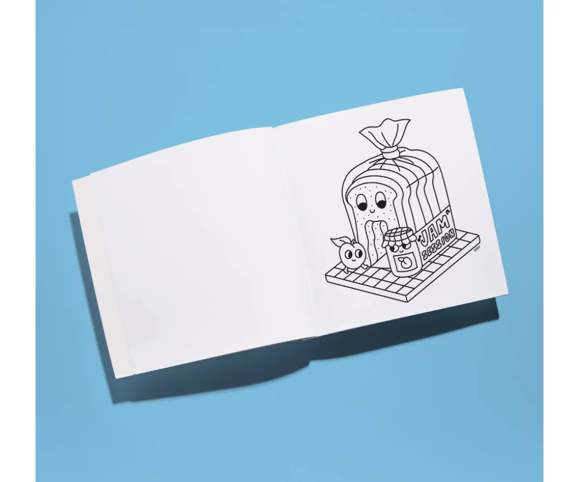 Libro para Colorear Cozy Art Supermarket