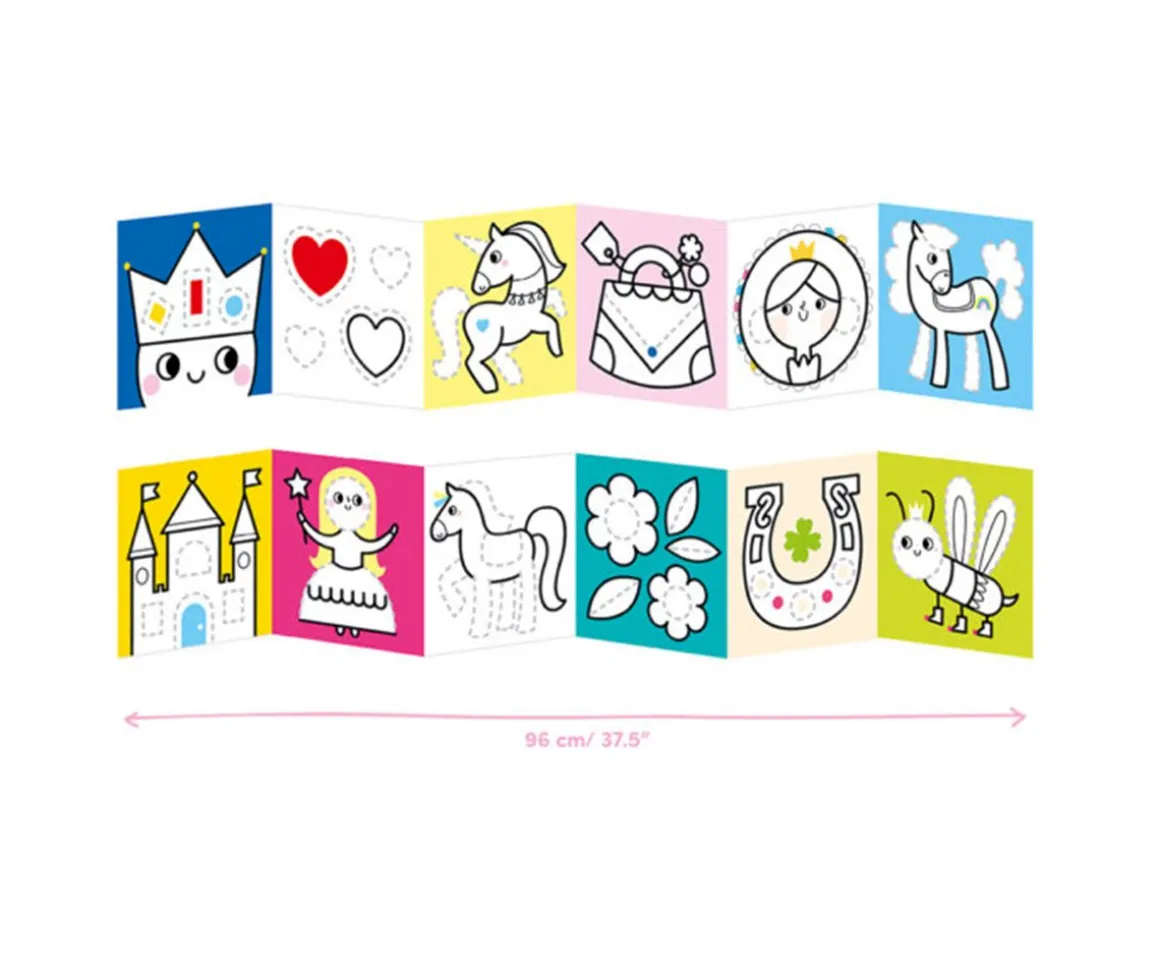 Libro Para Colorear Looong Wonderland