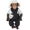 Lola La Chimpancé con Pichi, Blusa y Gorro de Pescador