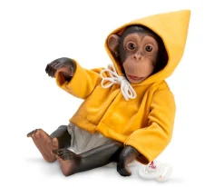Lola La Chimpancé Reborn con Trenca Mostaza