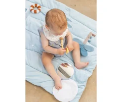 Manta Juegos Monnëka Blue Elephant