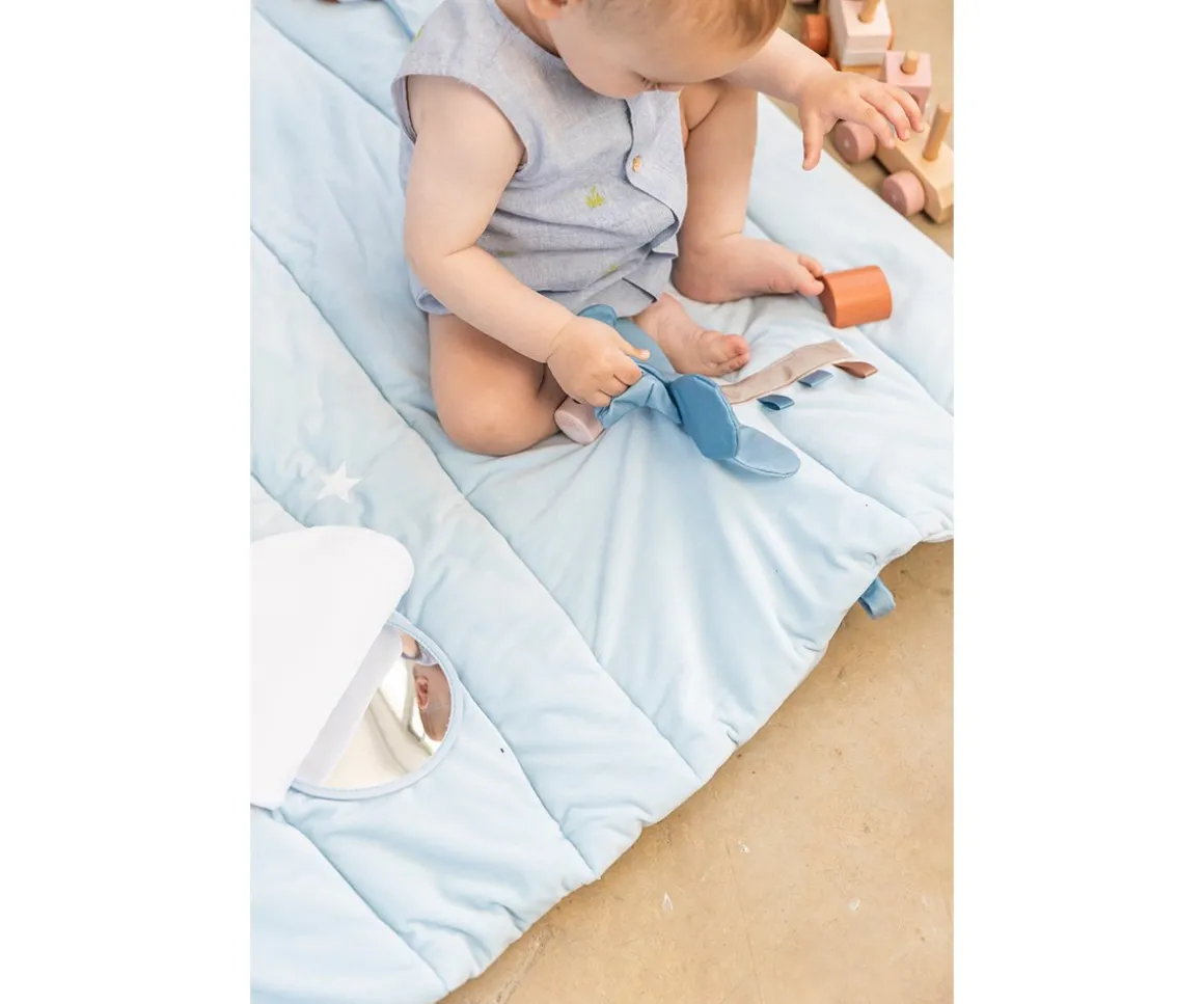 Manta Juegos Monnëka Blue Elephant