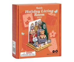 Maqueta en Miniatura Holiday Living Room