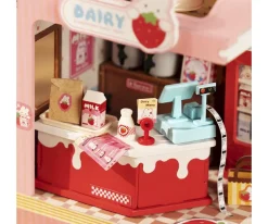 Maqueta en Miniatura Strawberry Milk Box