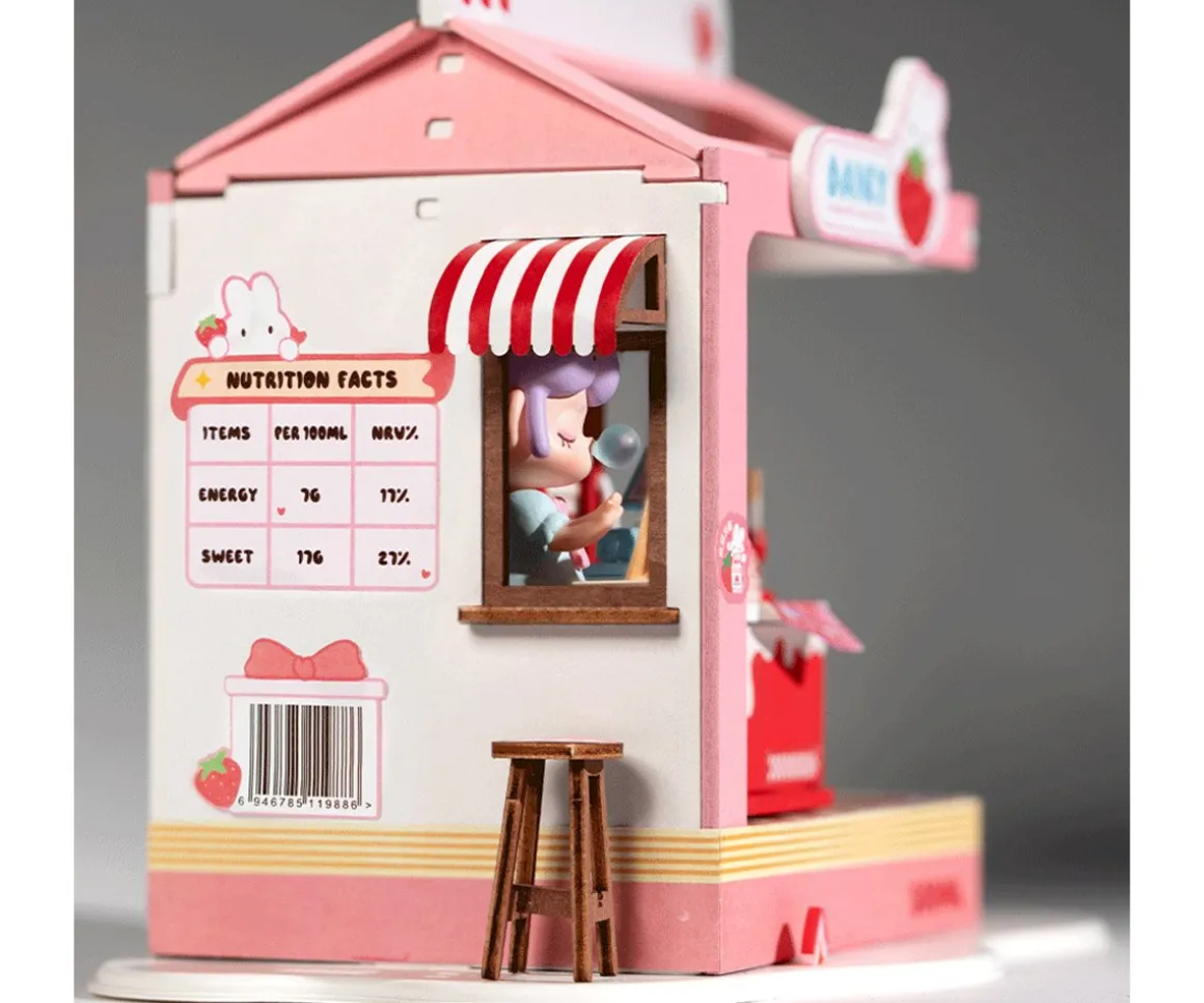 Maqueta en Miniatura Strawberry Milk Box