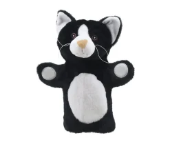 Marioneta Eco Cat Blanco y Negro