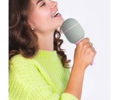 Micrófono Inalámbrico y Karaoke Micro Groovy Marshmallow