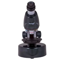 Microscopio Levenhuk LabZZ M101 Gris + Libro Educativo