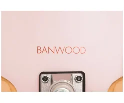 Monopatín Banwood Rosa