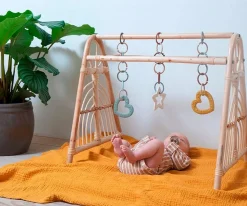 Mordedor BIBS Baby Bitie Estrella Baby Blue