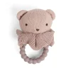Mordedor y Sonajero Bear Soft Rose