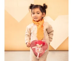Muñeca Aline con Bolso de Corazón