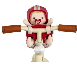 Muñeca de Tela Lena y Asiento de Bicicleta