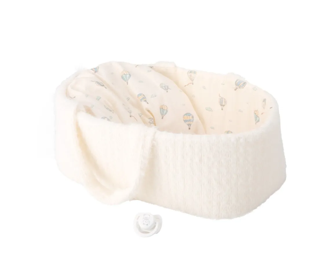 Muñeca Elegance Gadi Azul con Capazo 33 cm