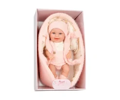 Muñeca Elegance Gadi Rosa con Capazo 33 cm