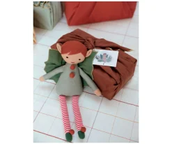 Muñeca Elfa Navidad Espíritu Navideño