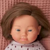 Muñeca Síndrome Down Caucásica 38cm