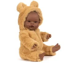 Muñeco Cuties Basile con Conjunto Winnie Camel