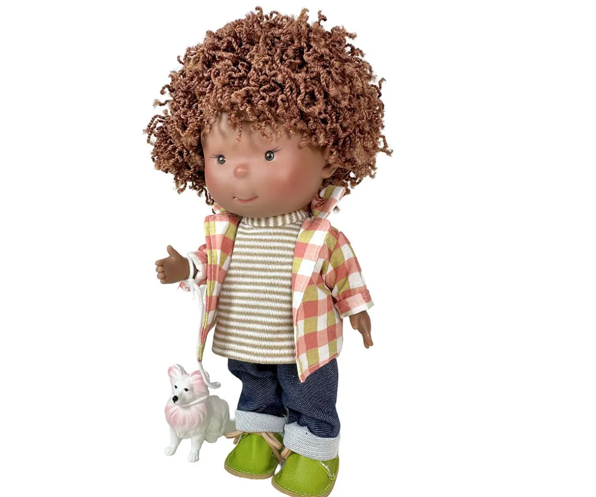 Muñeco Pippo Mulato con Mascota