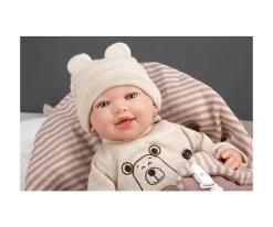 Muñeco Reborn Lain con Saco 45 cm