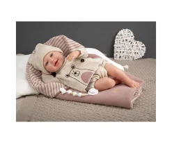 Muñeco Reborn Lain con Saco 45 cm