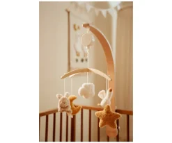 Móvil Musical Madera Newborn Naturals FSC