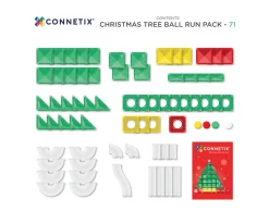 Pack Connetix Ball Run Christmas Special Edition Christmas 71 piezas