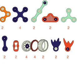 Pack Mars Rovers 30 Piezas