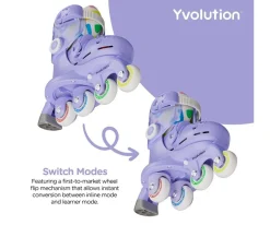 Patines Twista Lila 23-28 Yvolution
