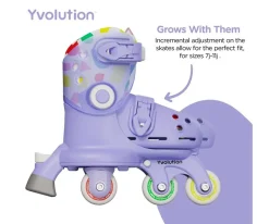 Patines Twista Lila 23-28 Yvolution