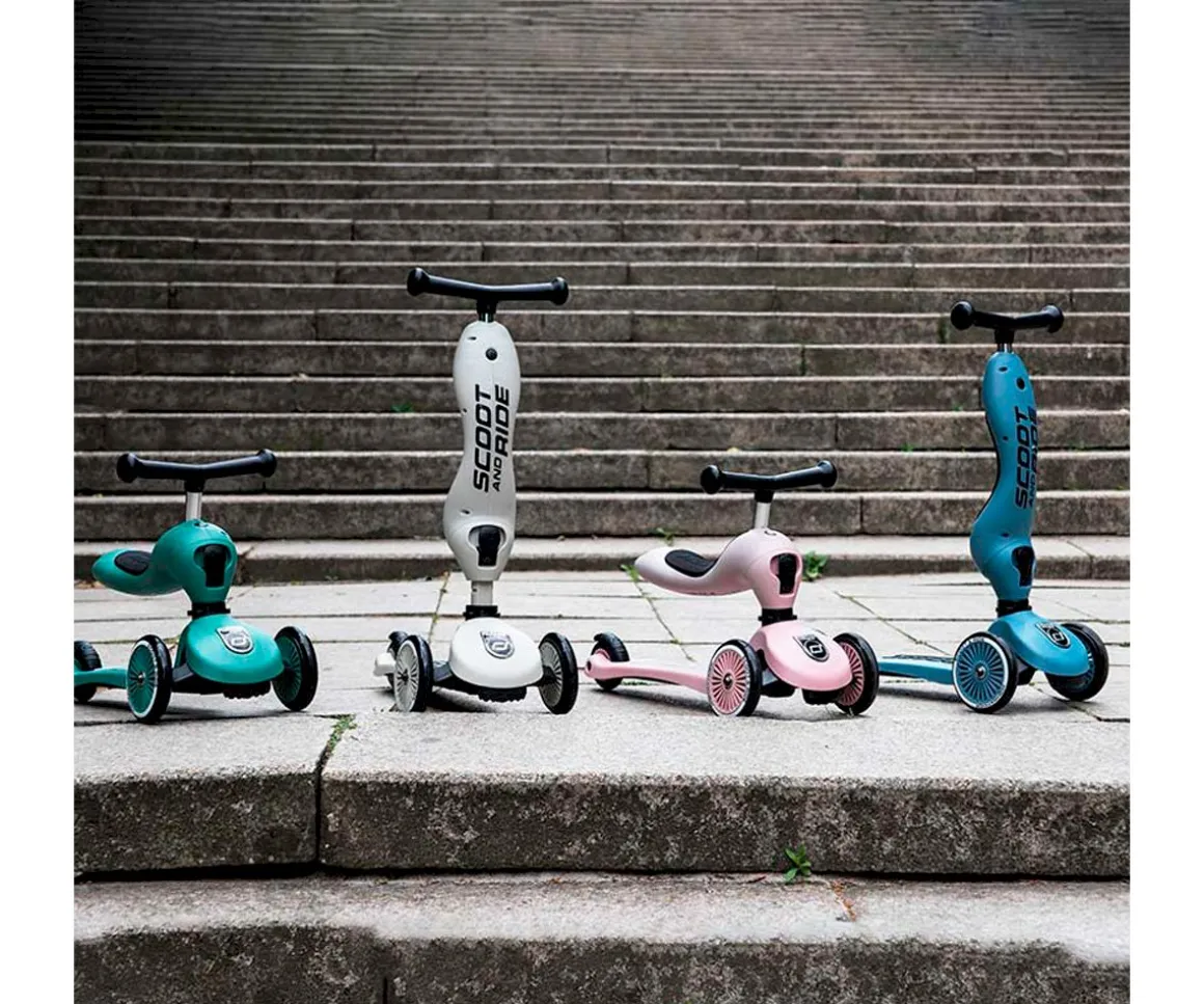 Patinete 2 en 1 Highwaykick One Ash