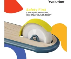 Patinete Classic Azul Yvolution