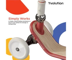 Patinete Classic Rojo Yvolution