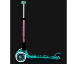 Patinete Micro Deluxe Plegable Orion Glow Led Rosa