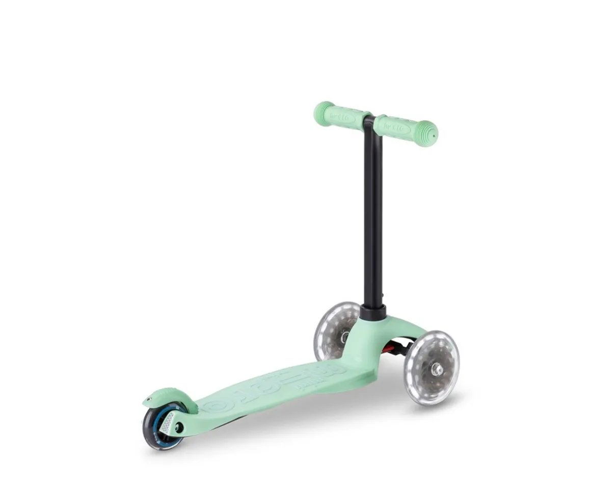 Patinete Mini 4 en 1 Deluxe LED Menta