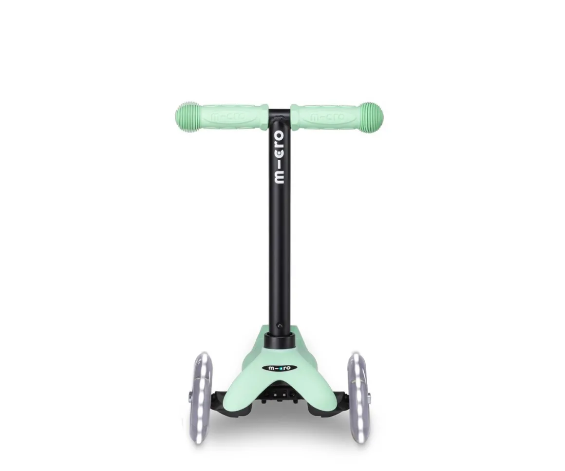 Patinete Mini 4 en 1 Deluxe LED Menta