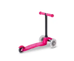 Patinete Mini Micro 4 en 1 Deluxe LED Rosa