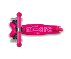 Patinete Mini Micro 4 en 1 Deluxe LED Rosa