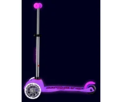 Patinete Mini Micro Deluxe Glow Rosa con Luces LED