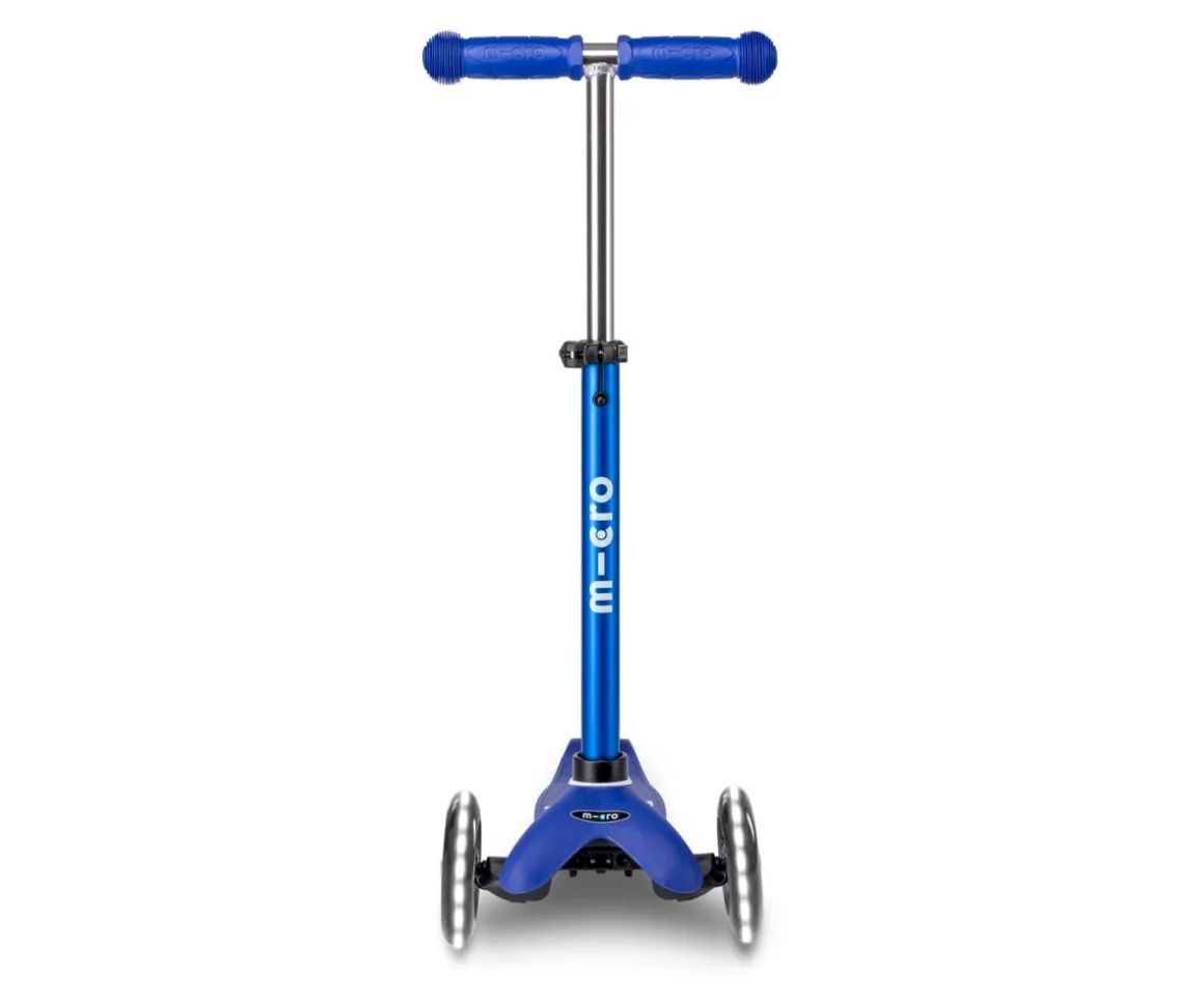 Patinete Mini Micro Deluxe Mini Micro Azul con Luces LED