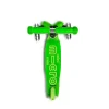Patinete Mini Micro Deluxe Verde Luces LED