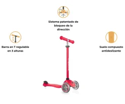 Patinete Primo Red T-Bar
