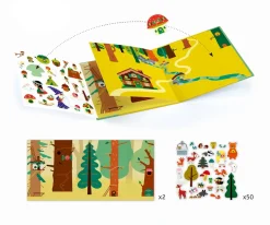 Pegatinas Reutilizables El Bosque Mágico