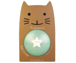 Pelota Glitter Azul 15 cm