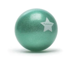 Pelota Glitter Verde 15 cm