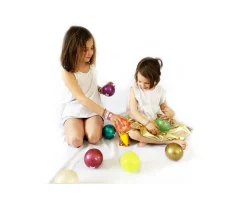 Pelota Glitter Verde 10 cm