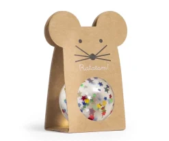 Pelota Saltarina Ratón Estrellas 43 mm