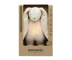 Peluche Luz-Sonido Conejo Orgánico Moonie 2.0 Sand Personalizable